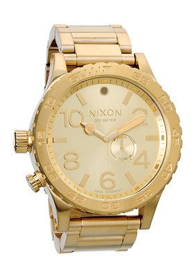 Nixon 51 30 TIDE ALL GOLD Watch A057 502