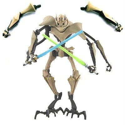 Star Wars General Grievous The Clone Wars 2008 Figure 3.75 Super 