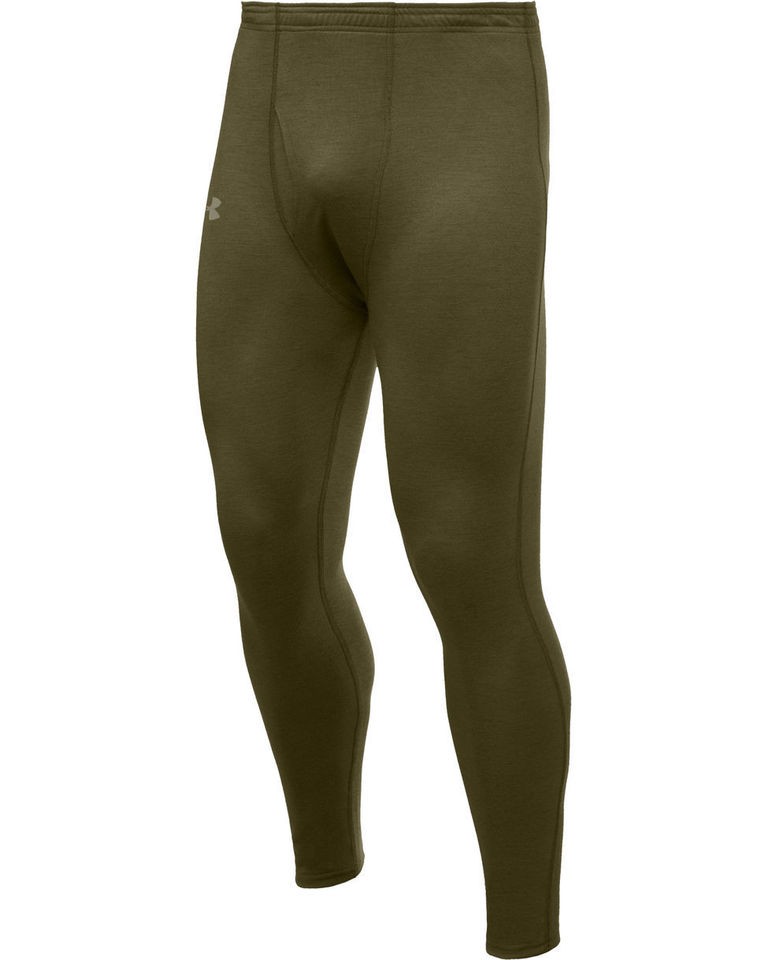 NEW MENS UNDER ARMOUR TACTICAL FIRE RETARDANT OD GREEN LEGGINGS 