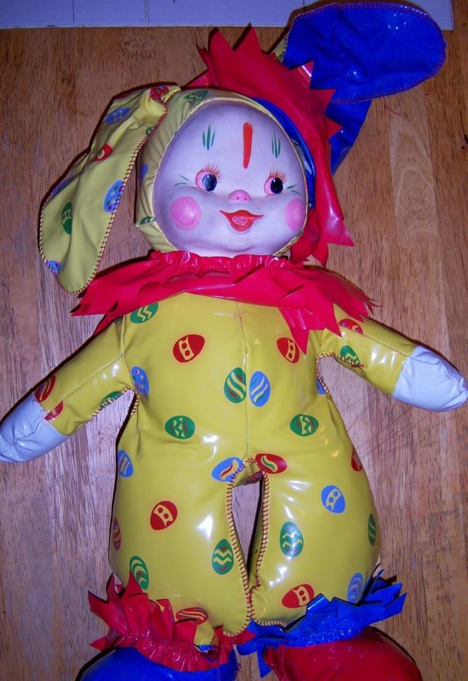   CLOWN RABBIT BABY FACE 20 VINTAGE / RETRO DOLL COLLECTIBLE #10833