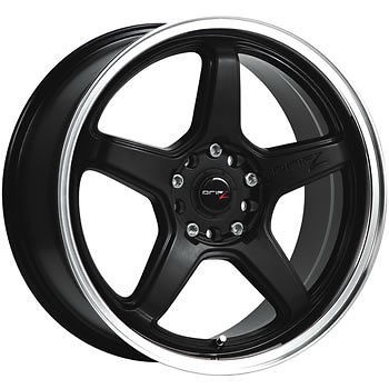 17x7.5 Black Wheel Drifz Circuit 5x100 5x4.5 Subaru