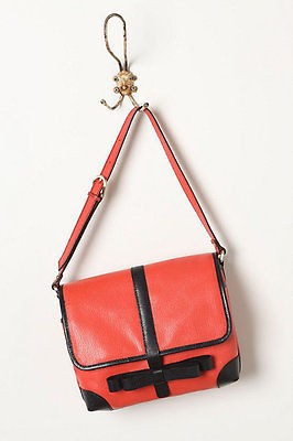 NIP Anthropologie Leather Ribbon Satchel by Miss Albright 5star review