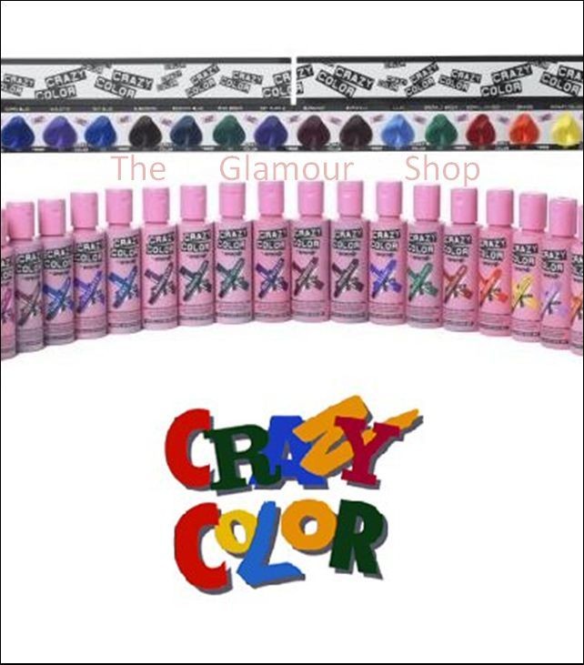 RENBOW Crazy Color Semi Permanent Hair Colour Cream  Hair Dye 100ml