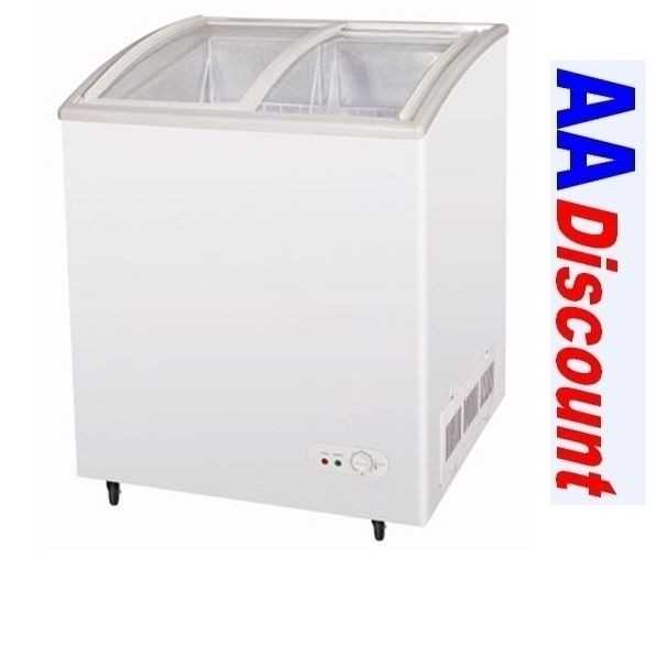   TURBO AIR SLIDE TOP ICE CREAM FREEZER MODEL TSD 27CF TWO SLIDING DOORS