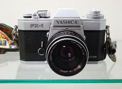 Newly listed VINTAGE YASHICA FX 1 35mm FILM CAMERA with 50mm LENS