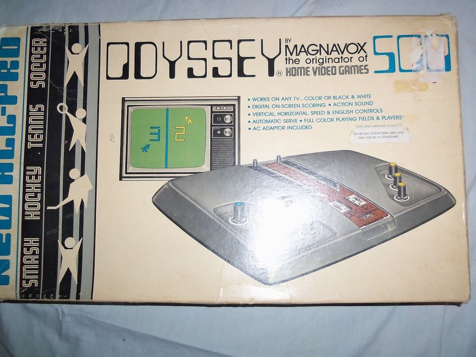 MAGNAVOX ODYSSEY 500 HOME VIDEO GAME SYSTEM