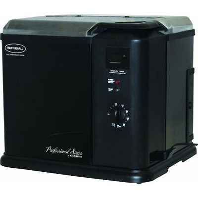   Professional Series Indoor Electric Turkey Fryer Black Color 20010611