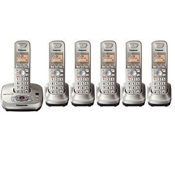   KX TG4024N +2 Handsets (6 Handset) DECT 6.0 PLUS Cordless Phone System