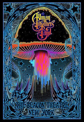 The Allman Brothers Band 2011 Beacon Theatre NYC Poster Signed 