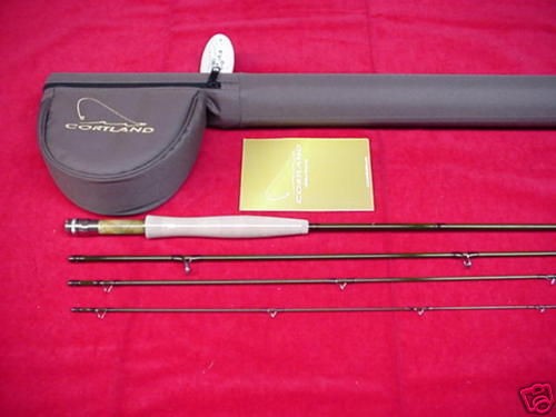 Cortland Fly Rod Big Sky Series 9ft 4 Piece #5 Line NEW