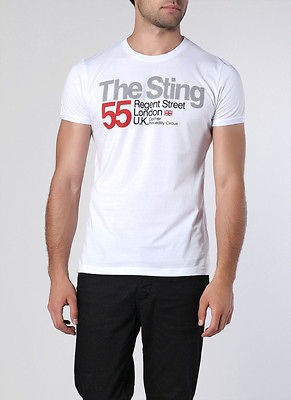   Sting T Shirt England Flag London UK United Kingdom Circus Corner Tee