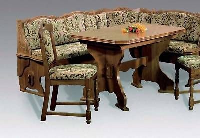 NEW Oak Dining set, breakfast nook, kitchen booth, corner bench 