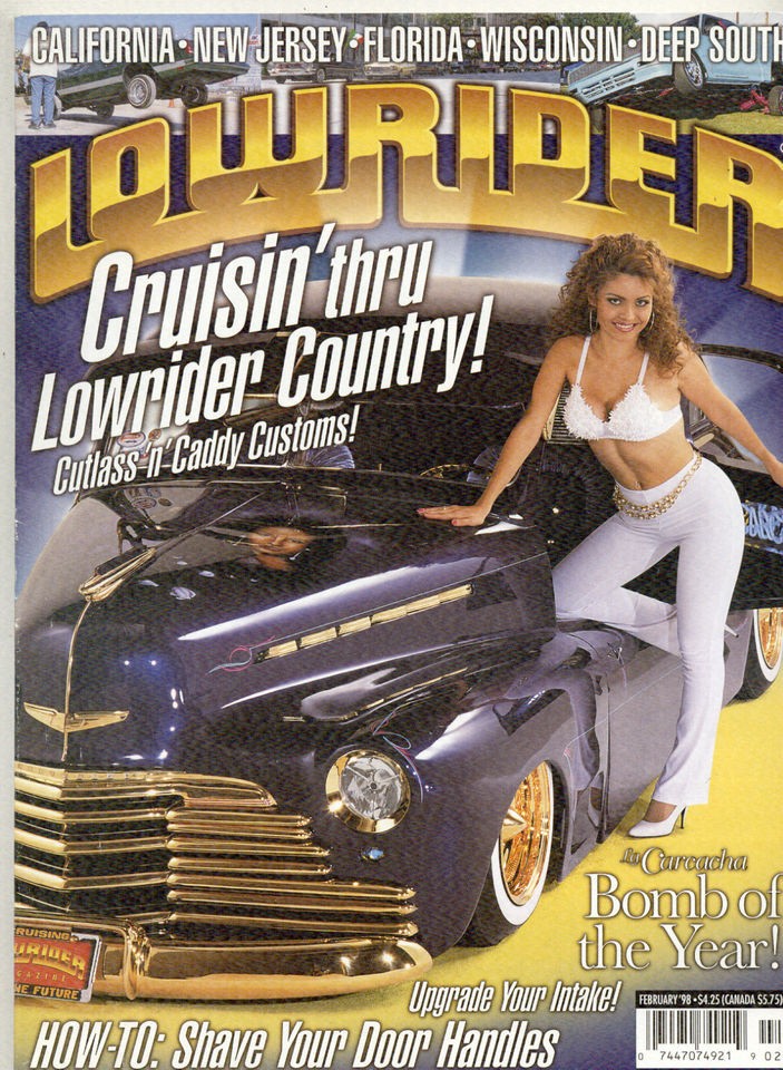 LOWRIDER February 1998 Car Magazine CRUISIN LOWRIDER COUNTRY