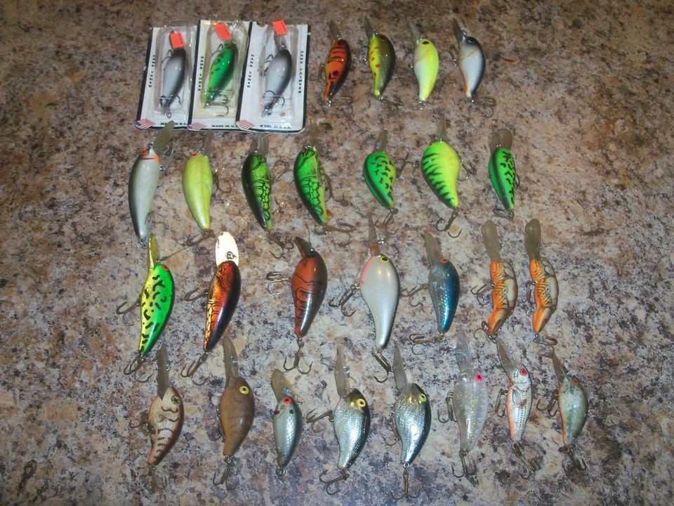 CRANKBAITS** NORMAN, REBEL, BANDIT, BOMBER, MANNS, ALLEN, BANG O 