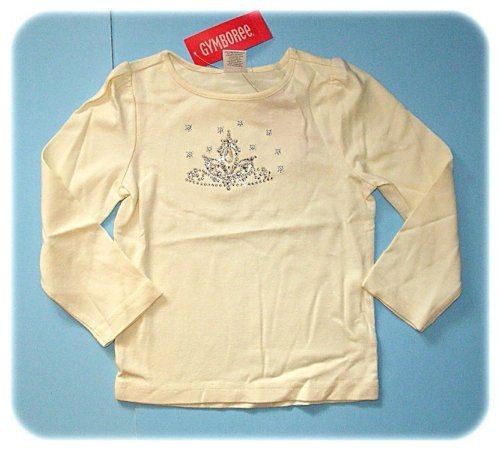 NWT Gymboree PRINCESS SNOW DROP Ivory Tiara/Crown Top