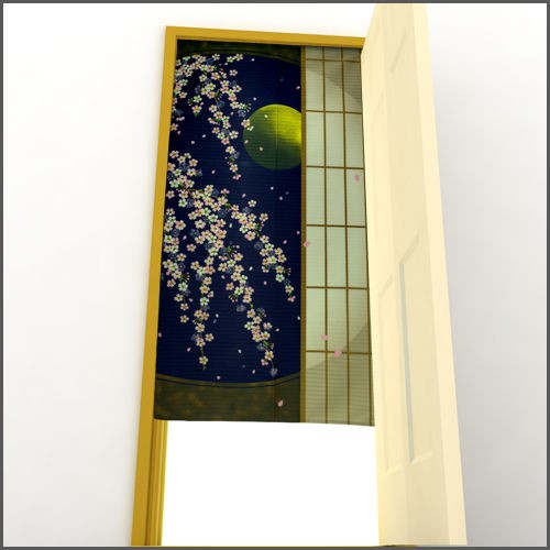 NEW Japanese Style Door Window Curtain Japan Door Sakura Noren 150cm X 