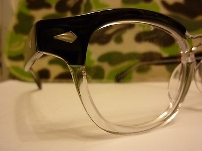 BN AUTHENTIC BLACK CRYSTAL LEMTOSH EYEGLASSES EYEGLASS FRAME JOHNNY 