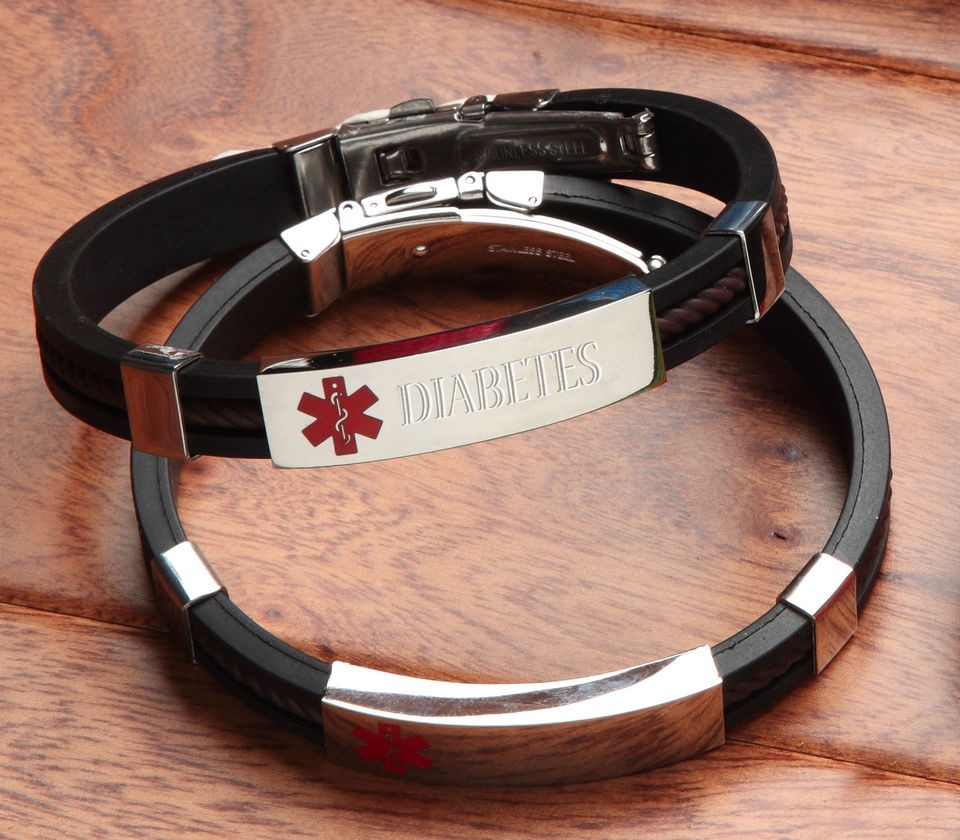 custom rubber bracelets in Clothing, 