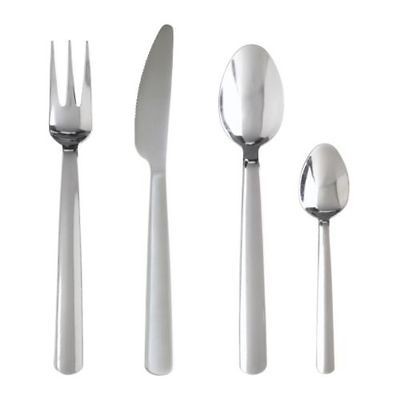 IKEA 16 Piece Flatware Silverware Stainless Steel BONUS New in Package