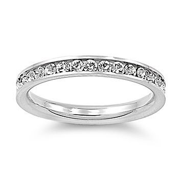    Wedding & Anniversary Bands  CZ, Moissanite & Simulated