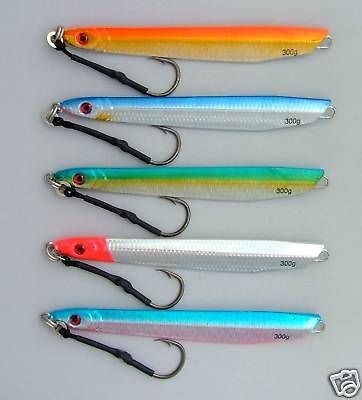 Chomp Fishing Lures Deep Water Kingfish Knife Jigs 300g