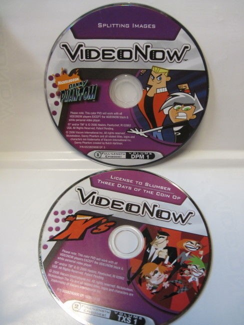   COLOR PVD LOT Danny Phantom The Xs Nickelodeon 3 Full Length Shows