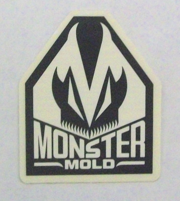 DARKSTAR SKATEBOARD MONSTER MOLD STICKER WORLD INDUSTRIES ROCCO 