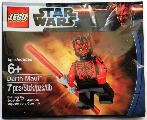 NEW SEALED LEGO DARTH MAUL PROMOTIONAL MINIFIG set 6005188 figure 