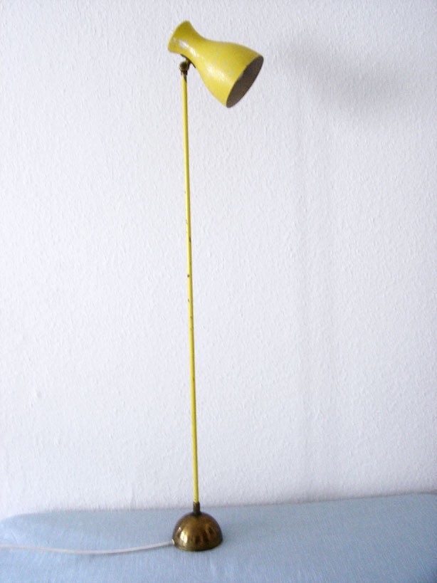 Rare STILNOVO small FLOOR LAMP Italy – 50er MID CENTURY Arredoluce 