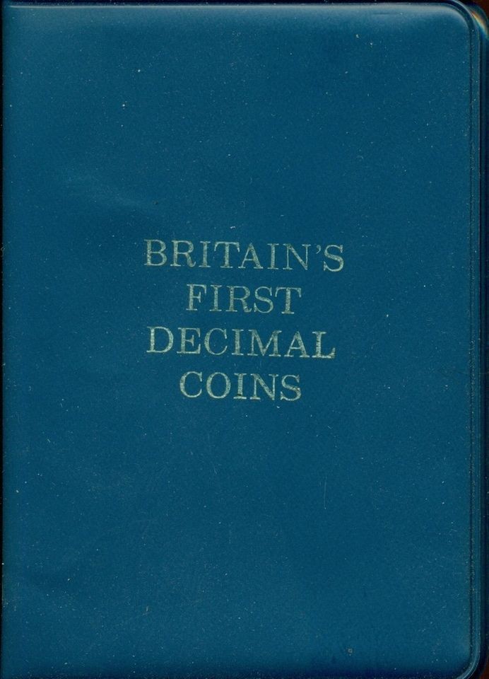 SET OF BRITAINS FIRST DECIMAL COINS (5) 1971