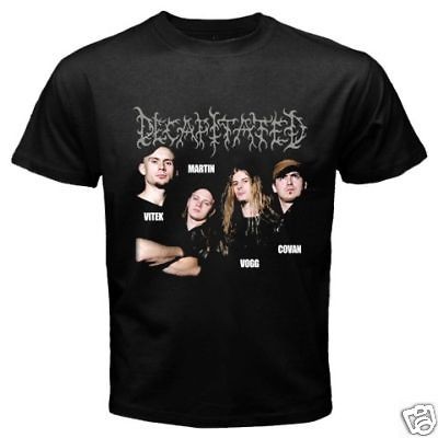 VINTAGE DECAPITATED BLACK T SHIRT Sz S 2XL