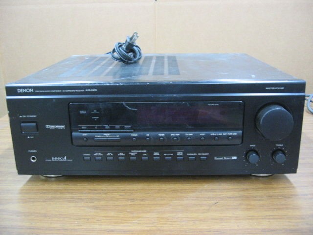 Denon AVR 2400 75 watt 5 Chan w/phono input Receiver