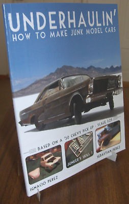     Junkyard Diorama   How to make junk model cars  PRINTED BOOK