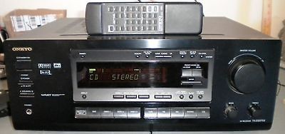 Onkyo TX DS575X 5.1 Channel 650 Watt Home Theater Receiver. Mint 