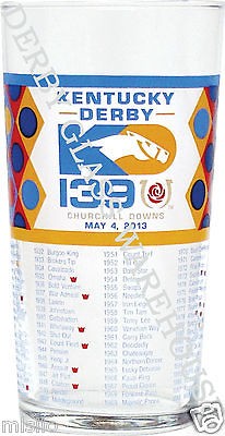   New Official 2013 Kentucky Derby Glasses   In Stock, Ready to Ship