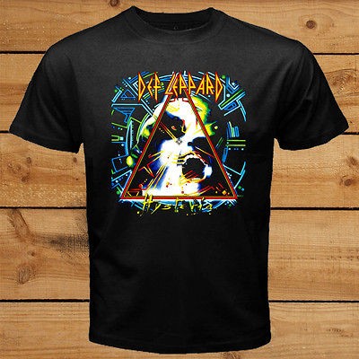 DEF LEPPARD HYSTERIA Metal Rock Live Concert Tour Vintage T Shirt Tee 