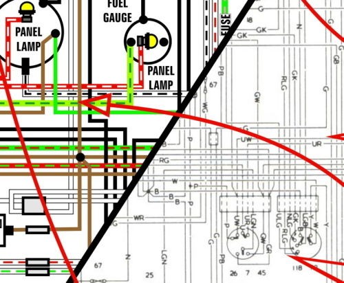 BMW R100RS R100RT 1981 1986 R80RT 1983   1985 COLOR Wiring Diagram 