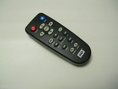 Western Digital WD TV Live Plus WDBABX0000NBK NESN Media Player Remote 