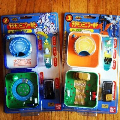 Brand New Large Digimon Playsets with 6 Figures by Bandai   #2 & #3