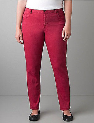 New Lane Bryant Colored Denim Skinny Jeans Jeggings 16 20 True Red $69 