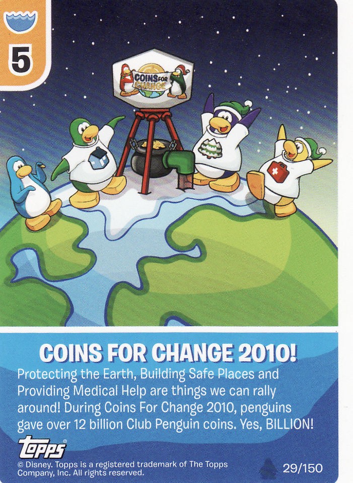 Disney Club Penguin Water Second Wave Fire Trading Cards Pick From 