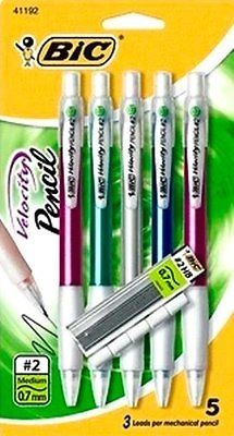 BIC VELOCITY MECHNICAL PENCILS .7mm LOT OF 15