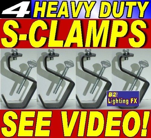 HEAVY DUTY S CLAMPS Par 38 56 64 Lights DJ Stage