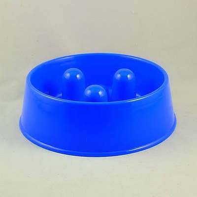 Pet Slow Feed Bowl Feeder Dish for Dog Cat Bowl MAKE PETS EAT SLOW