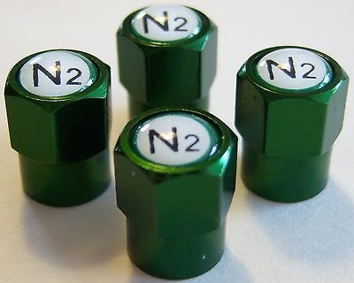   Green (Nitrogen) VALVE STEM CAPS  Dodge   Ram Truck 1500   2500