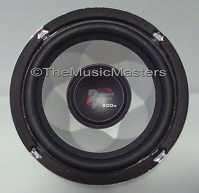   inch 4 ohm Car Audio Stereo Poly Woofer Subwoofer Mid Bass Speaker