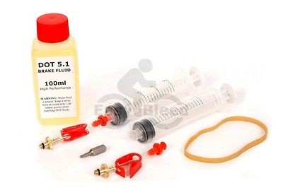   Elixir Code X0 XX disc brake Bleed Service Kit + DOT 5.1 Brake Fluid