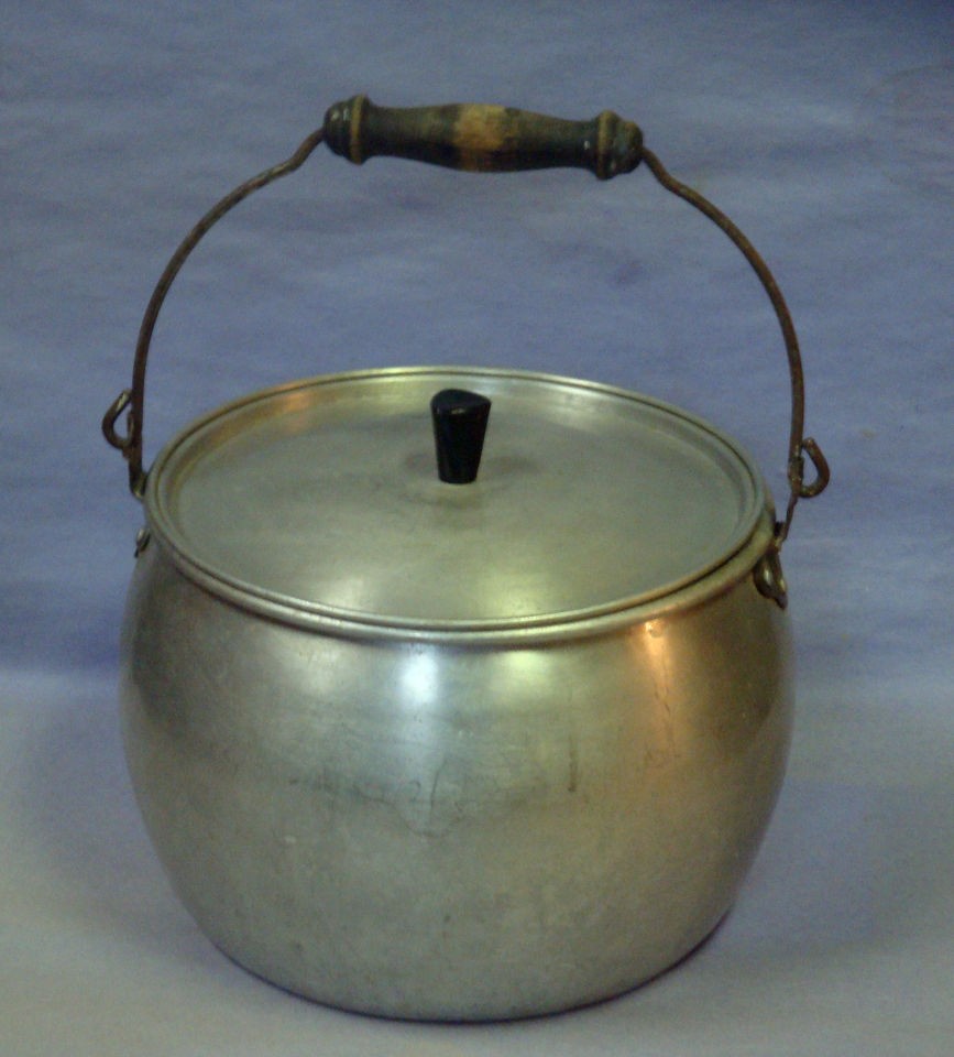 Vintage Lifetime Diamond Brand Aluminum 6 QT Stockpot Cookware w Lid 