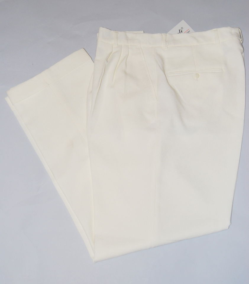 mens white dress pants in Pants