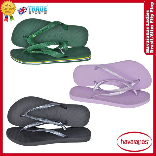 HAVAIANAS LILAC GREEN GREY FLIP FLOPS SANDALS ALL SIZES